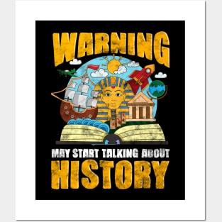 Funny Warning May Start Talking About History Posters and Art